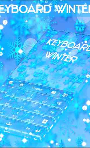 GO Keyboard Winter Themes 4