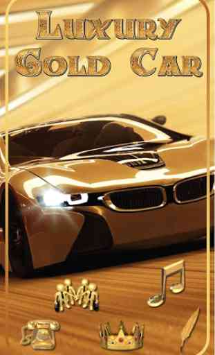 Gold Luxury Car Theme 1