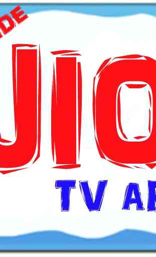 Guide JIO TV app 1