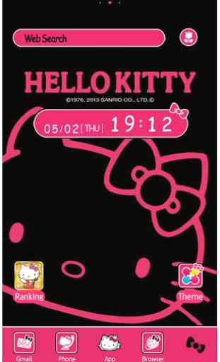 Hello Kitty Launcher [+]HOME 1