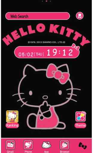 Hello Kitty Launcher [+]HOME 3