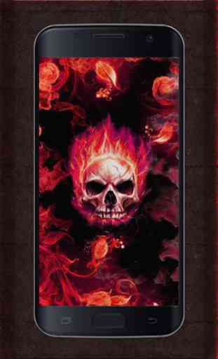 Hells Skull Live wallpaper 3