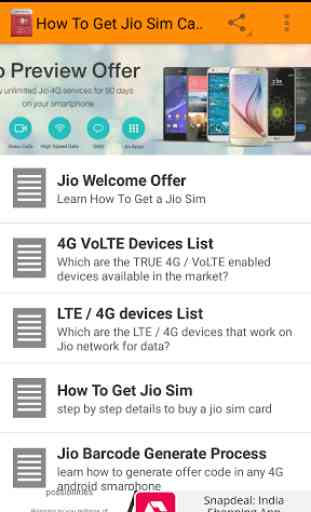 HOW TO GET FOR (JIO SIM) 1