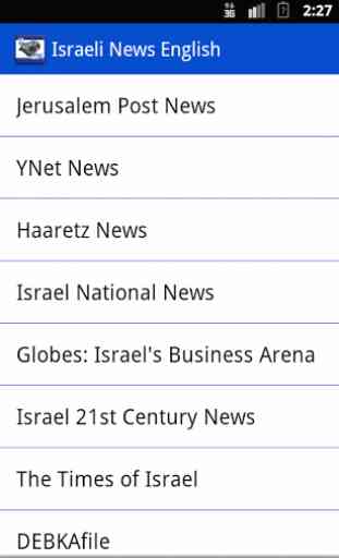 Israeli News English 1