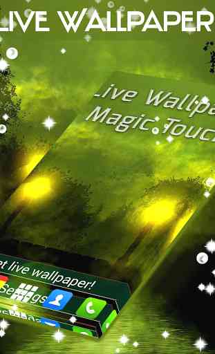Live Wallpaper Magic Touch 1
