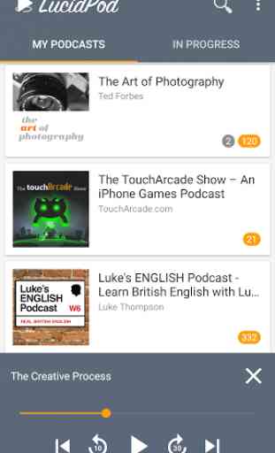 LucidPod - Podcast Player 2