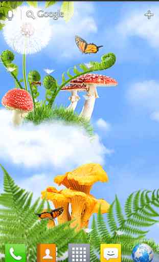 Mushroom HD Live Wallpaper 1