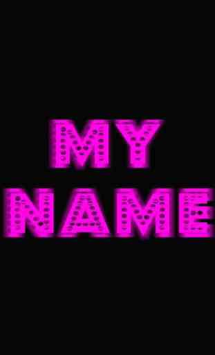 My Name Neon 2