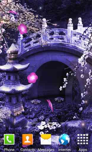 Mystic Sakura Live Wallpaper 1