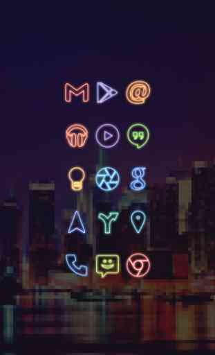 Neon (Go Apex Nova) Icon Theme 1
