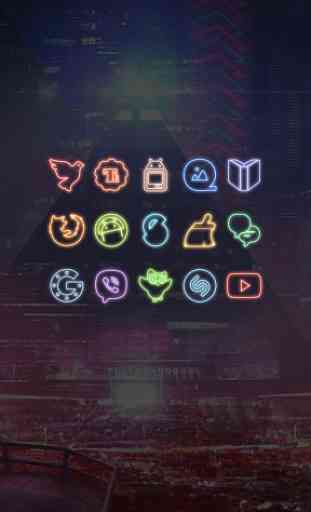 Neon (Go Apex Nova) Icon Theme 3