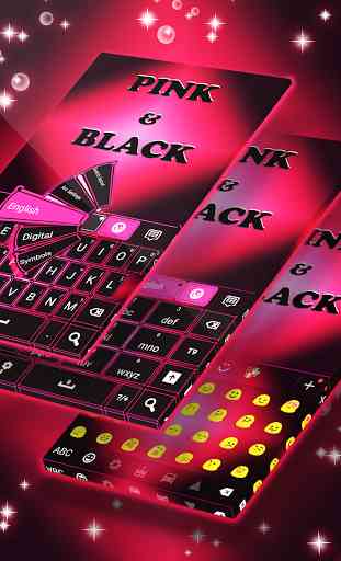 Pink Black Keyboards 1