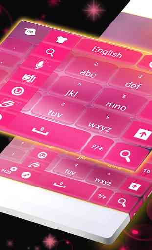 Pink Keyboard for Android 2