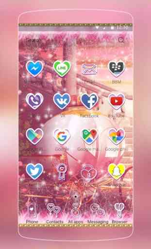Pink Theme for Huawei mate 8 2