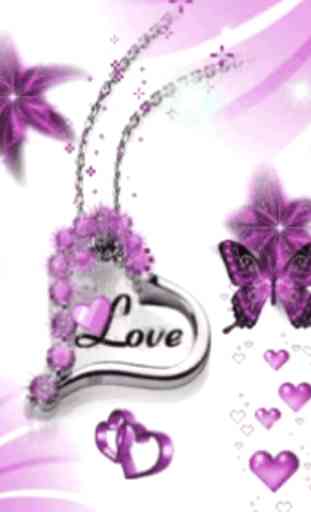 Purple Butterfly Love Live Wal 1