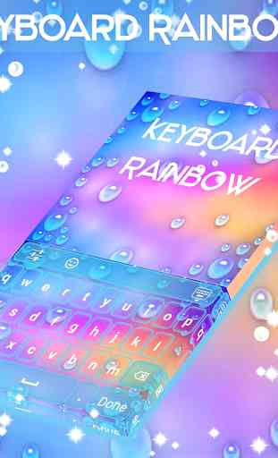 Rainbow Keyboard with emojis 1