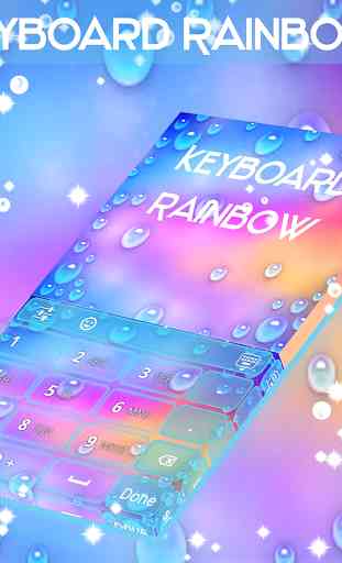 Rainbow Keyboard with emojis 4