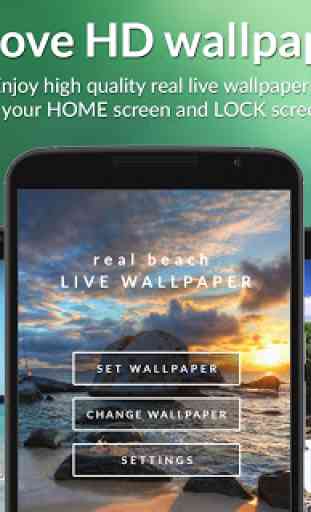 Real Beach HD Live Wallpaper 4