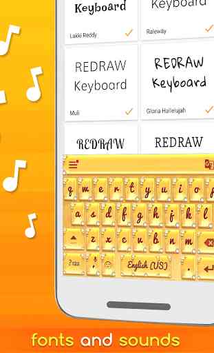 Redraw Keyboard Emoji & Themes 4