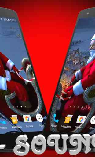 Santa Claus 3D Live Wallpaper 1