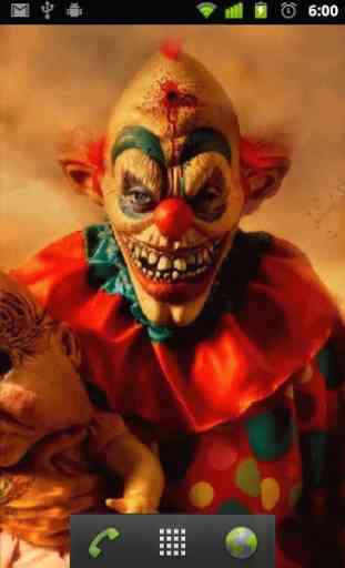 scary clown live wallpaper 2