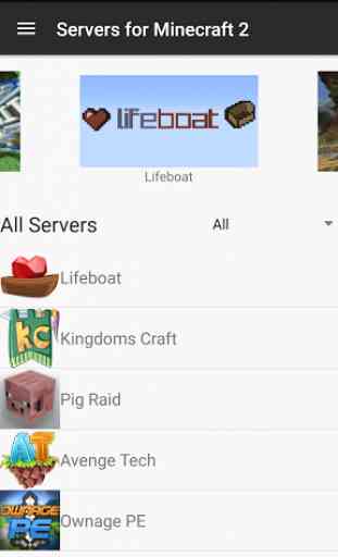 Servers for Minecraft 1