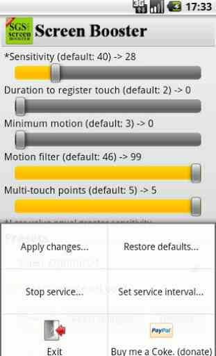 SGS Touchscreen Booster 2