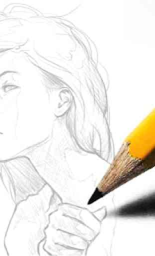Sketch Photo : Pencil Sketch 1