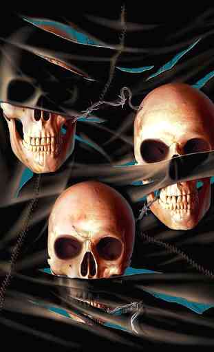 Skulls Live Wallpaper 1