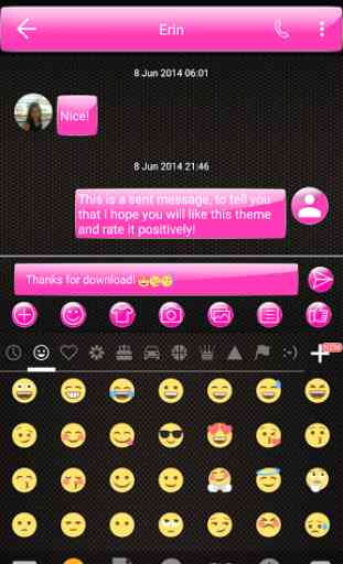 SMS Messages Gloss Pink 3