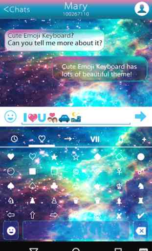 Star Galaxy Emoji Keybaord 3