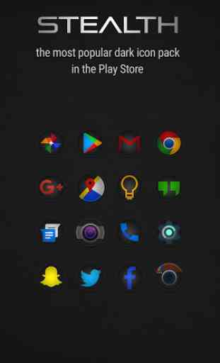 Stealth Icon Pack 1