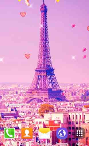 Sweet Paris Live Wallpaper HD 1