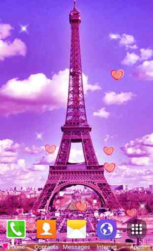Sweet Paris Live Wallpaper HD 4