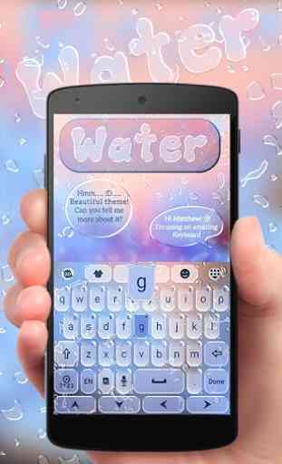 Water GO Keyboard Theme 1