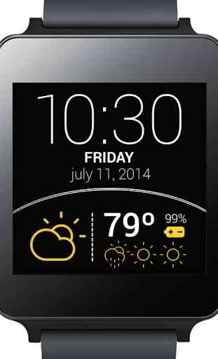 Weather Watch Face 3