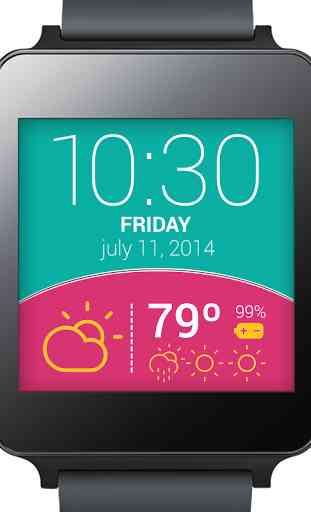 Weather Watch Face 4