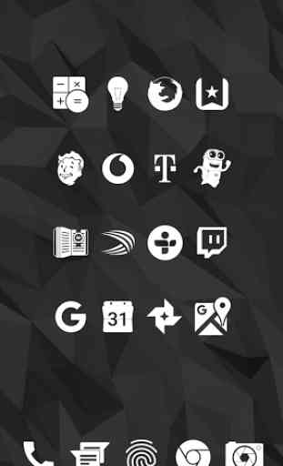 Whicons - White Icon Pack 3