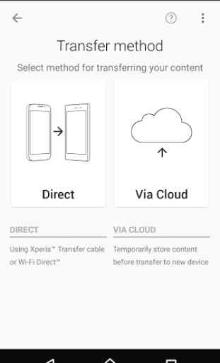 Xperia™ Transfer Mobile 2