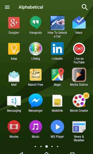 Z5 Launcher and Theme 4
