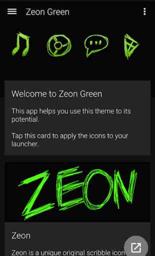 Zeon Green (Icon Pack) 2