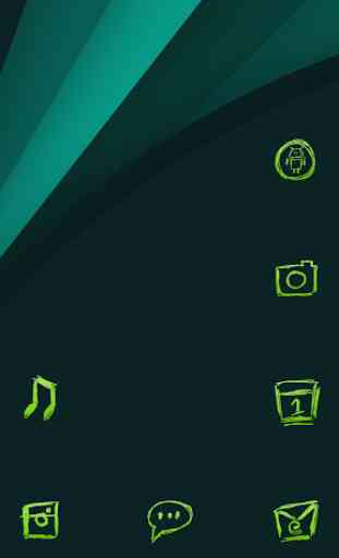 Zeon Green (Icon Pack) 3