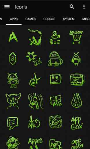 Zeon Green (Icon Pack) 4