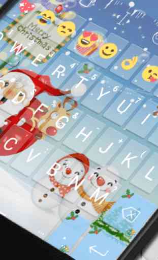 2017 Merry Christmas Keyboard 4