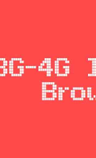 3G - 4G Fast Internet Browser 1