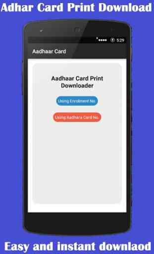 Aadhaar Card Print 1