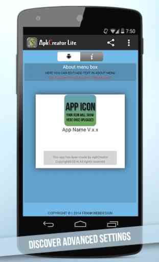 ApkCreator - Web2App Lite 4