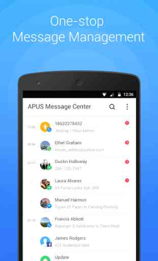 APUS Message Center - Notifier 3