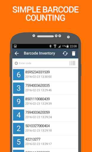Barcode Inventory counter 1