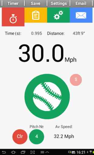 Baseball Pitch Speed Free 2
